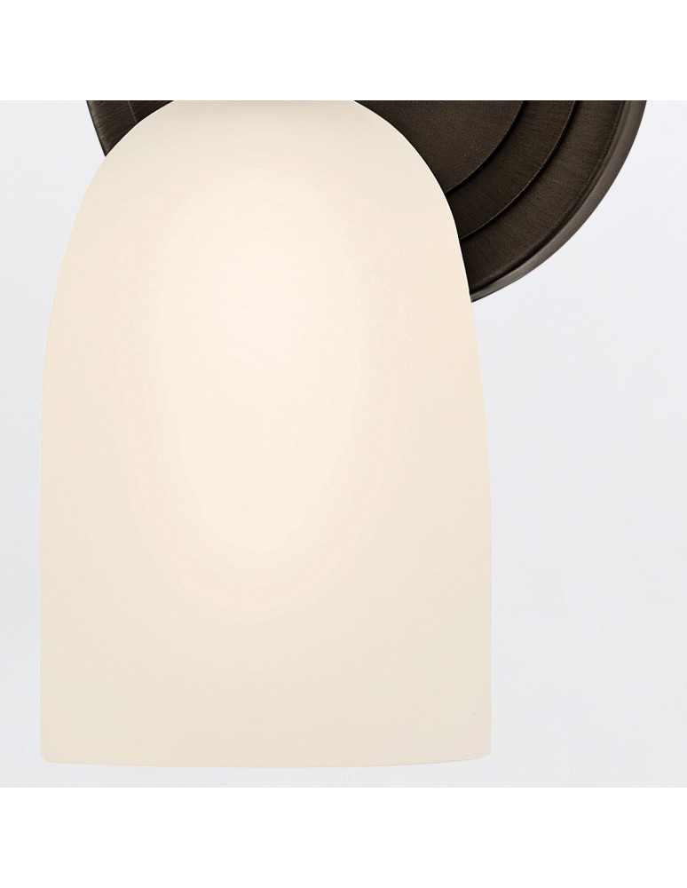 Quintiesse Kinkiet Tallulah 2 źródła światła Oksydowana czerń Łazienkowa IP44 Elstead Lighting QN-TALLULAH-WB2-BX
