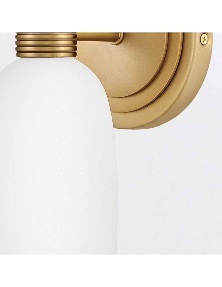 Quintiesse Kinkiet Tallulah 2 źródła światła Lakierowany mosiądz Łazienkowa IP44 Elstead Lighting QN-TALLULAH-WB2-LCB