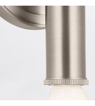 Quintiesse Kinkiet Torche 2 źródła światła Szczotkowany nikiel Łazienkowa IP44 Elstead Lighting QN-TORCHE-2W-BN