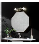 Quintiesse Kinkiet Torche 2 źródła światła Szczotkowany nikiel Łazienkowa IP44 Elstead Lighting QN-TORCHE-2W-BN
