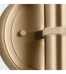 Quintiesse Kinkiet Torche 2 źródła światła Szampański brąz Łazienkowa IP44 Elstead Lighting QN-TORCHE-2W-CPZ