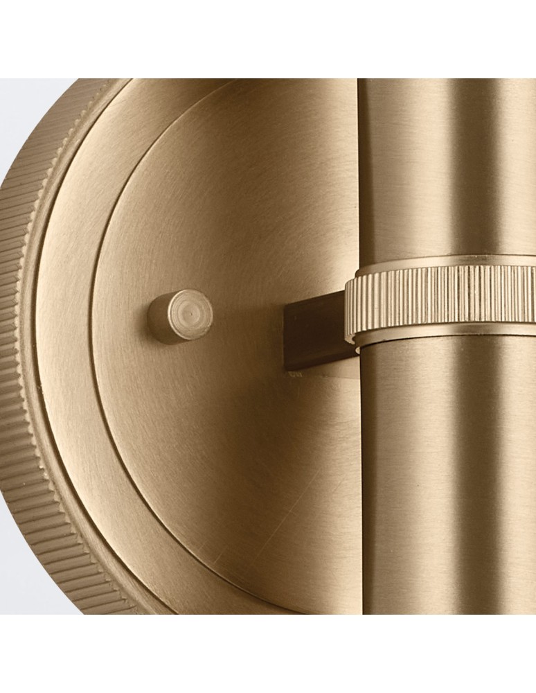 Quintiesse Kinkiet Torche 2 źródła światła Szampański brąz Łazienkowa IP44 Elstead Lighting QN-TORCHE-2W-CPZ