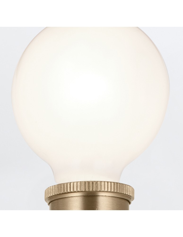 Quintiesse Kinkiet Torche 2 źródła światła Szampański brąz Łazienkowa IP44 Elstead Lighting QN-TORCHE-2W-CPZ
