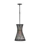 Quintiesse Lampa wisząca Twyla 1 źródło światła Czarny Elstead Lighting QN-TWYLA-1P-BK