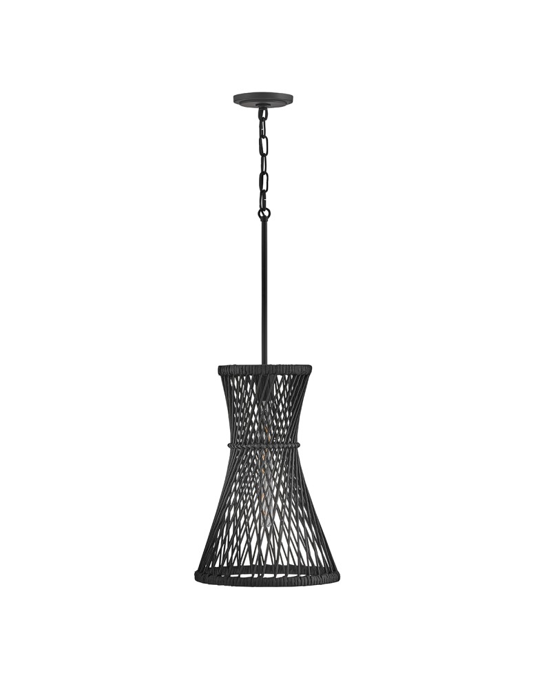 Quintiesse Lampa wisząca Twyla 1 źródło światła Czarny Elstead Lighting QN-TWYLA-1P-BK