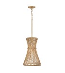 Quintiesse Lampa wisząca Twyla 1 źródło światła Oksydowane złoto Elstead Lighting QN-TWYLA-1P-BNG