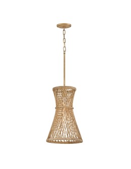 Quintiesse Lampa wisząca Twyla 1 źródło światła Oksydowane złoto Elstead Lighting QN-TWYLA-1P-BNG - produkt 2