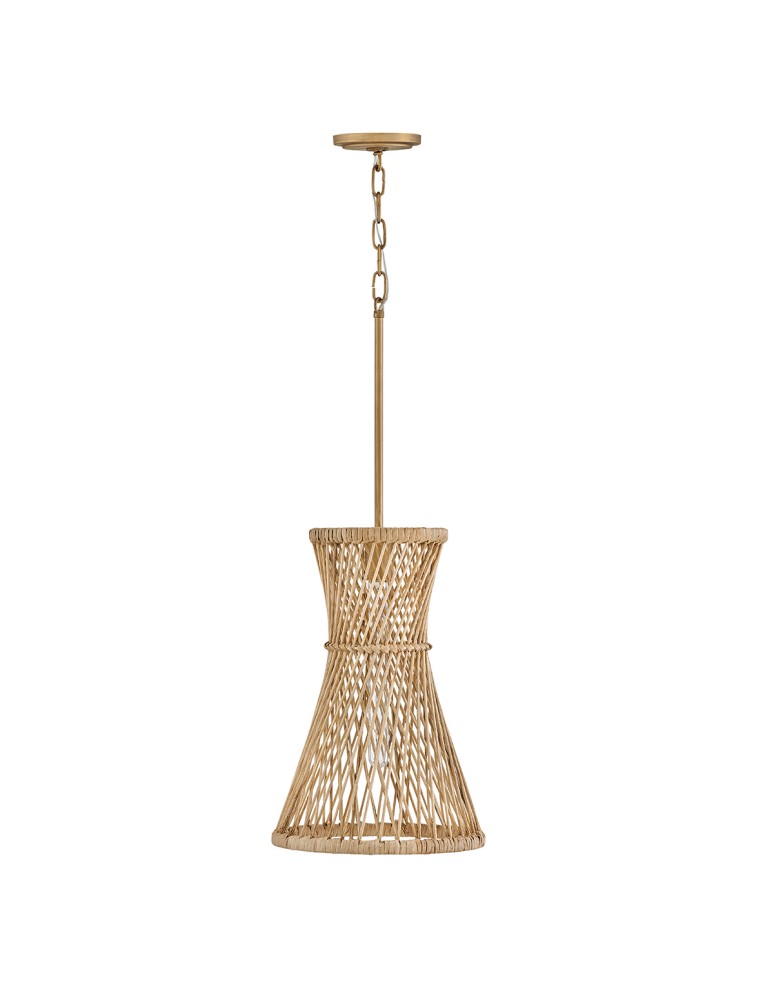 Quintiesse Lampa wisząca Twyla 1 źródło światła Oksydowane złoto Elstead Lighting QN-TWYLA-1P-BNG