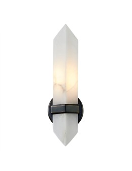Quintiesse Kinkiet Valencia 1 źródło światła Miejski brąz Elstead Lighting QN-VALENCIA-1WB-UBZ-AR