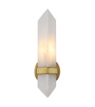 Quintiesse Kinkiet Valencia 1 źródło światła Vintage mosiądz Elstead Lighting QN-VALENCIA-1WB-VBS-AR