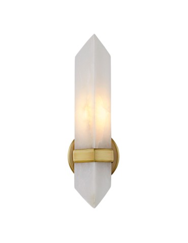Quintiesse Kinkiet Valencia 1 źródło światła Vintage mosiądz Elstead Lighting QN-VALENCIA-1WB-VBS-AR