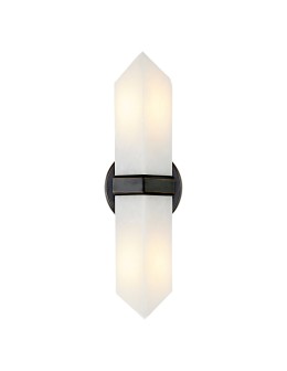 Quintiesse Kinkiet Valencia 2 źródła światła Miejski brąz Elstead Lighting QN-VALENCIA-2WB-UBZ-AR