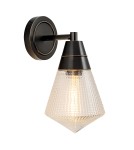 Quintiesse Kinkiet Willard 1 źródło światła Miejski brąz Elstead Lighting QN-WILLARD-1WB-UBZ-PG