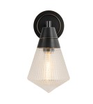 Quintiesse Kinkiet Willard 1 źródło światła Miejski brąz Elstead Lighting QN-WILLARD-1WB-UBZ-PG