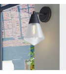 Quintiesse Kinkiet Willard 1 źródło światła Miejski brąz Elstead Lighting QN-WILLARD-1WB-UBZ-PG