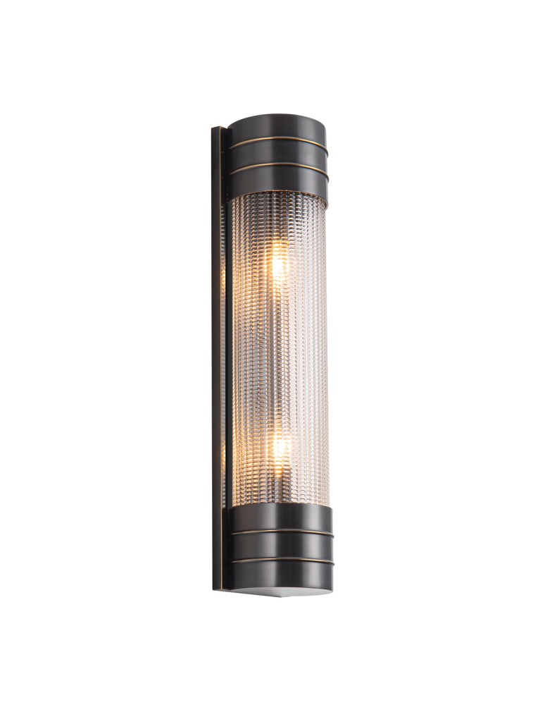 Quintiesse Kinkiet Willard 2 źródła światła Miejski brąz Elstead Lighting QN-WILLARD-2WB-UBZ-PG