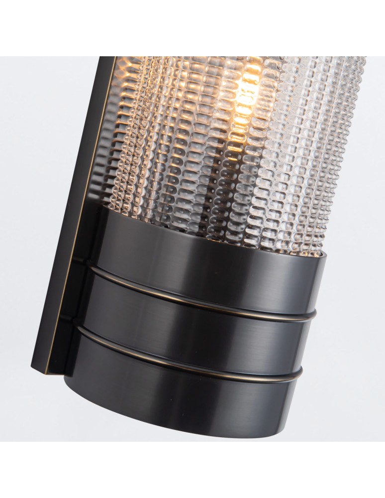 Quintiesse Kinkiet Willard 2 źródła światła Miejski brąz Elstead Lighting QN-WILLARD-2WB-UBZ-PG