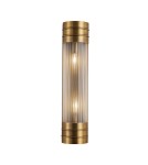 Quintiesse Kinkiet Willard 2 źródła światła Vintage mosiądz Elstead Lighting QN-WILLARD-2WB-VBS-PG