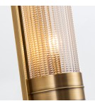 Quintiesse Kinkiet Willard 2 źródła światła Vintage mosiądz Elstead Lighting QN-WILLARD-2WB-VBS-PG
