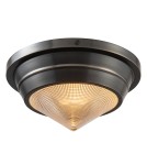 Quintiesse Mały plafon Willard 1 źródło światła Miejski brąz Elstead Lighting QN-WILLARD-F-S-UBZ-PG