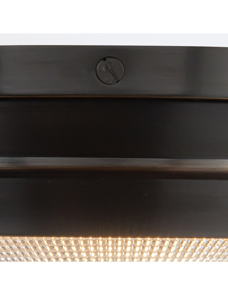 Quintiesse Mały plafon Willard 1 źródło światła Miejski brąz Elstead Lighting QN-WILLARD-F-S-UBZ-PG