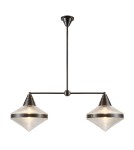 Quintiesse Lampa wyspowa Willard 2 źródła światła Miejski brąz Elstead Lighting QN-WILLARD-LP2-UBZ-PG