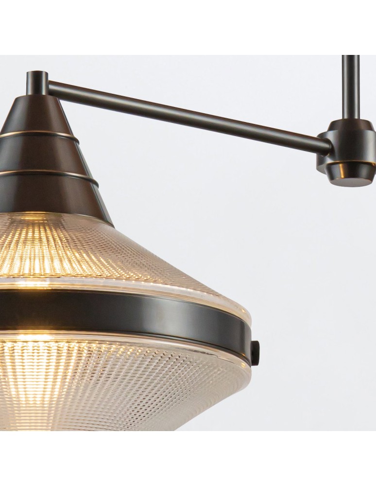Quintiesse Lampa wyspowa Willard 2 źródła światła Miejski brąz Elstead Lighting QN-WILLARD-LP2-UBZ-PG