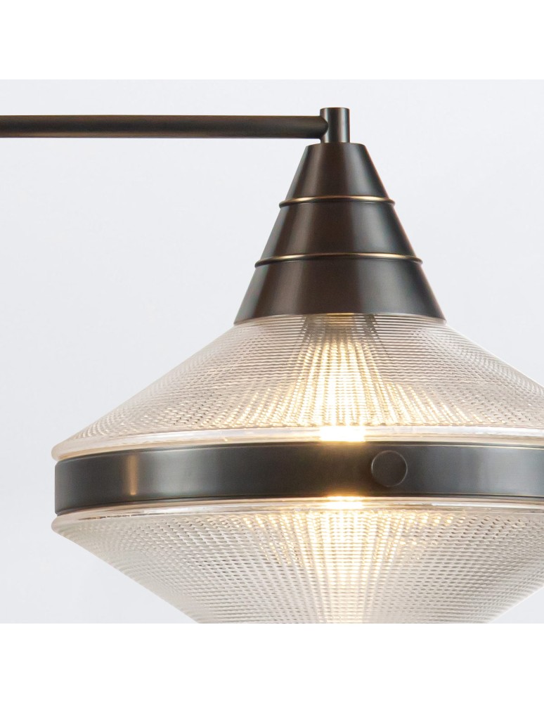 Quintiesse Lampa wyspowa Willard 2 źródła światła Miejski brąz Elstead Lighting QN-WILLARD-LP2-UBZ-PG