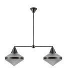 Quintiesse Lampa wyspowa Willard 2 źródła światła Miejski brąz Elstead Lighting QN-WILLARD-LP2-UBZ-PG
