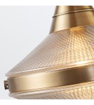 Quintiesse Lampa wyspowa Willard 2 źródła światła Vintage mosiądz Elstead Lighting QN-WILLARD-LP2-VBS-PG