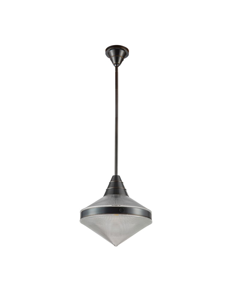 Quintiesse Lampa wisząca Willard 1 źródło światła Miejski brąz Elstead Lighting QN-WILLARD-P-UBZ-PG