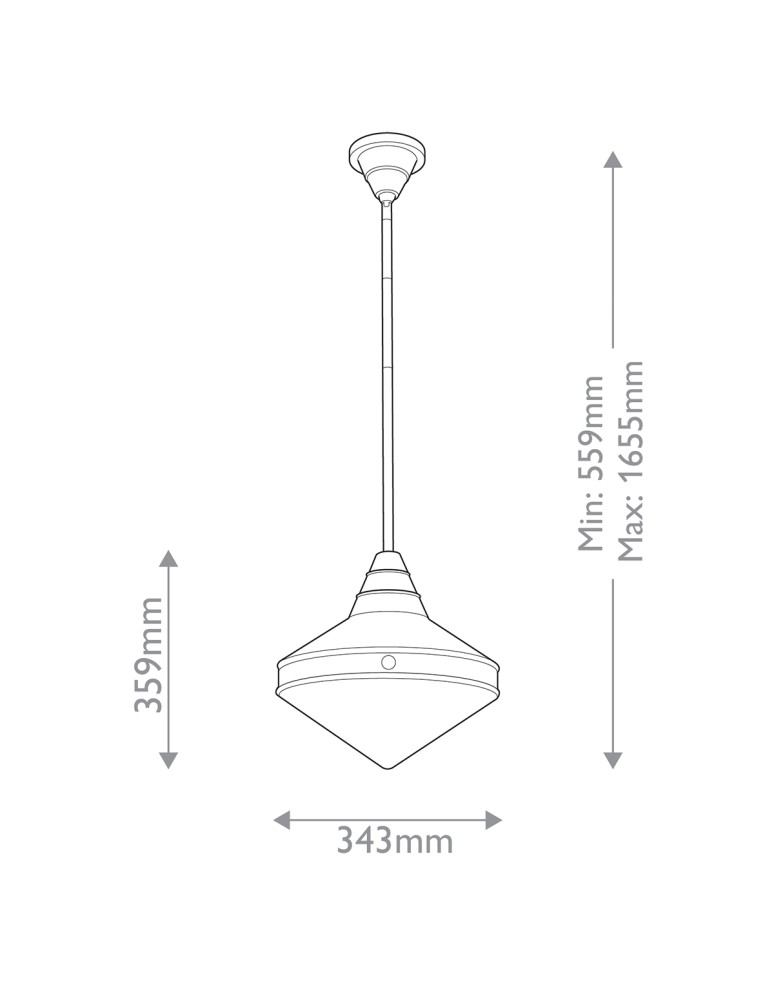 Quintiesse Lampa wisząca Willard 1 źródło światła Vintage mosiądz Elstead Lighting QN-WILLARD-P-VBS-PG