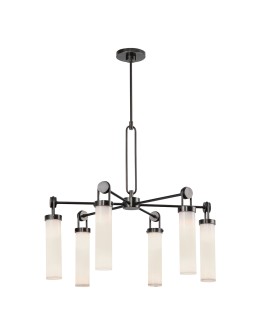 Quintiesse Żyrandol Wynwood 6 źródeł światła Miejski brąz Elstead Lighting QN-WYNWOOD6-UBZ