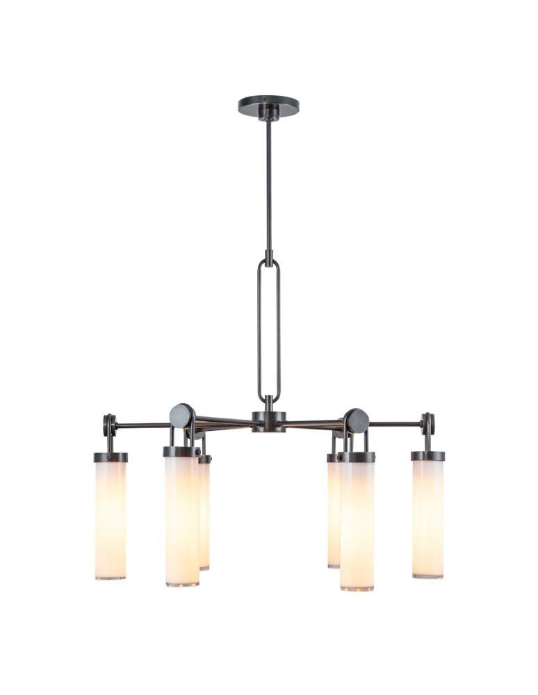Quintiesse Żyrandol Wynwood 6 źródeł światła Miejski brąz Elstead Lighting QN-WYNWOOD6-UBZ