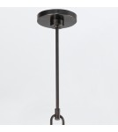 Quintiesse Żyrandol Wynwood 6 źródeł światła Miejski brąz Elstead Lighting QN-WYNWOOD6-UBZ
