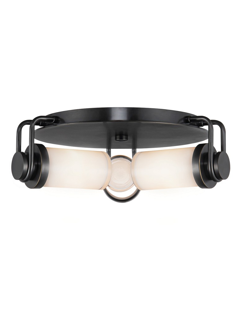 Quintiesse Plafon Wynwood 3 źródła światła Miejski brąz Elstead Lighting QN-WYNWOOD-F-UBZ