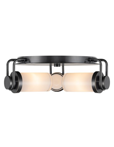 Quintiesse Plafon Wynwood 3 źródła światła Miejski brąz Elstead Lighting QN-WYNWOOD-F-UBZ - product 2