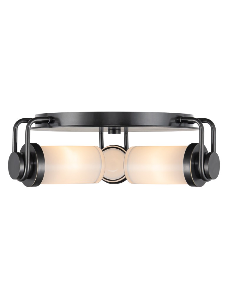Quintiesse Plafon Wynwood 3 źródła światła Miejski brąz Elstead Lighting QN-WYNWOOD-F-UBZ