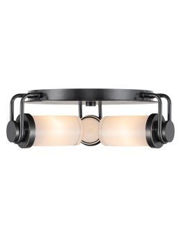 Quintiesse Plafon Wynwood 3 źródła światła Miejski brąz Elstead Lighting QN-WYNWOOD-F-UBZ - produkt 2