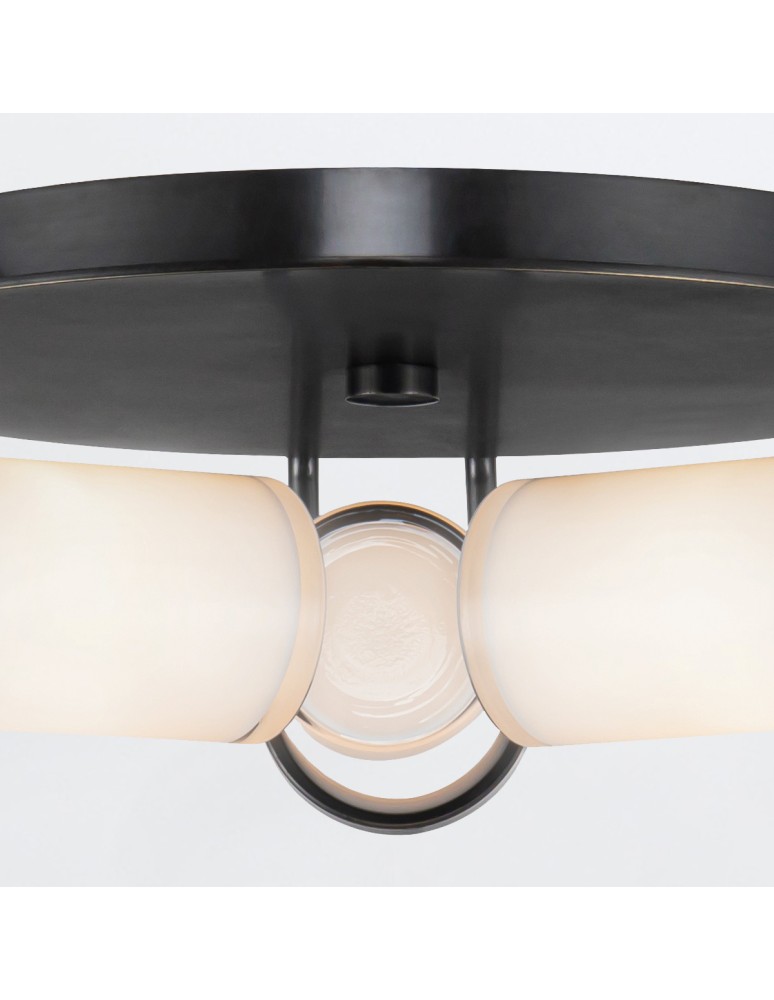 Quintiesse Plafon Wynwood 3 źródła światła Miejski brąz Elstead Lighting QN-WYNWOOD-F-UBZ