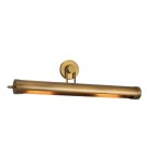Quintiesse Duża obrazówka Wynwood 2 źródła światła Vintage mosiądz Elstead Lighting QN-WYNWOOD-PL-L-VBS