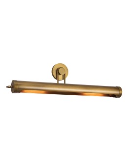 Quintiesse Duża obrazówka Wynwood 2 źródła światła Vintage mosiądz Elstead Lighting QN-WYNWOOD-PL-L-VBS