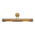 Quintiesse Duża obrazówka Wynwood 2 źródła światła Vintage mosiądz Elstead Lighting QN-WYNWOOD-PL-L-VBS