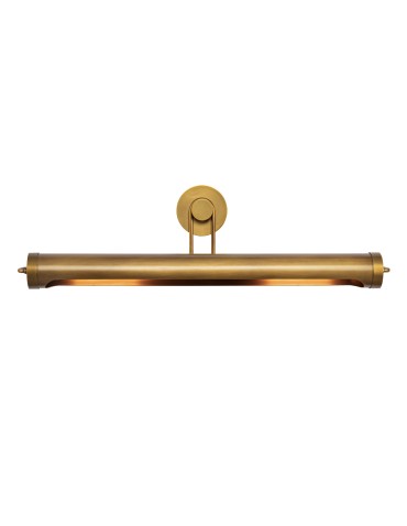 Quintiesse Duża obrazówka Wynwood 2 źródła światła Vintage mosiądz Elstead Lighting QN-WYNWOOD-PL-L-VBS - product 2