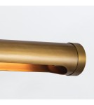 Quintiesse Duża obrazówka Wynwood 2 źródła światła Vintage mosiądz Elstead Lighting QN-WYNWOOD-PL-L-VBS