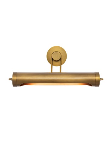 Quintiesse Średnia obrazówka Wynwood 2 źródła światła Vintage mosiądz Elstead Lighting QN-WYNWOOD-PL-M-VBS - product 2