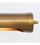 Quintiesse Średnia obrazówka Wynwood 2 źródła światła Vintage mosiądz Elstead Lighting QN-WYNWOOD-PL-M-VBS