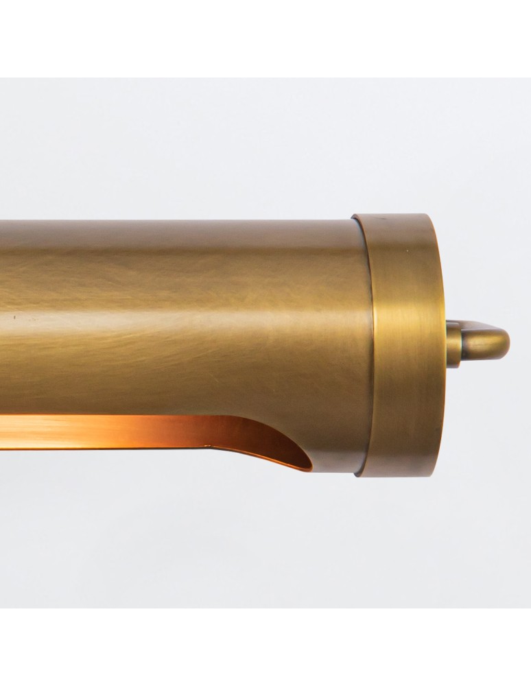 Quintiesse Średnia obrazówka Wynwood 2 źródła światła Vintage mosiądz Elstead Lighting QN-WYNWOOD-PL-M-VBS