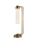 Quintiesse Lampa stołowa Wynwood 1 źródło światła Vintage mosiądz Elstead Lighting QN-WYNWOOD-TL-VBS