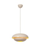 Lucide YOUNES Lampa wisząca – Kremowa – D40 – 1xE27 – 40W – Metal 65404/40/38 Lucide YOUNES Lampa wisząca – Kremowa – D40 – 1xE27 – 40W – Metal 65404/40/38